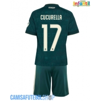 Camisa de time de futebol Real Madrid Marc Cucurella #17 Replicas 2º Equipamento Infantil 2026-27 Manga Curta (+ Calças curtas)